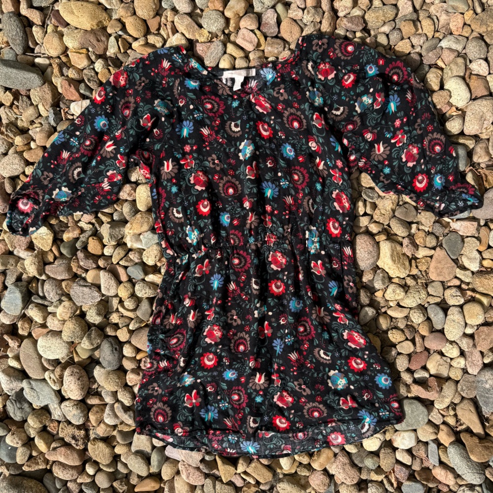 Forever 21 Multicolor Floral Tunic/Mini Dress